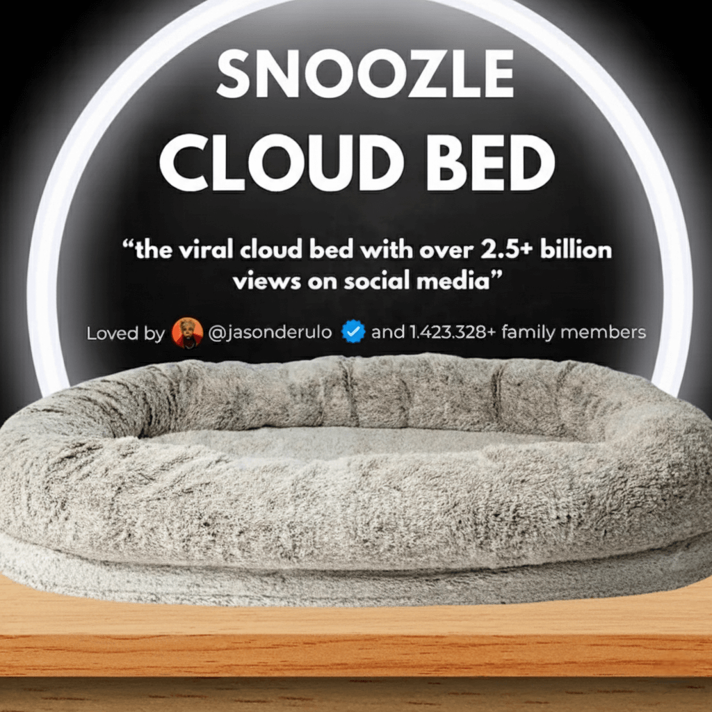 SNOOZLE™ Human Dog Bed