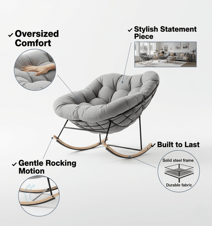 Bouncy™ Oversized Rocking Chair